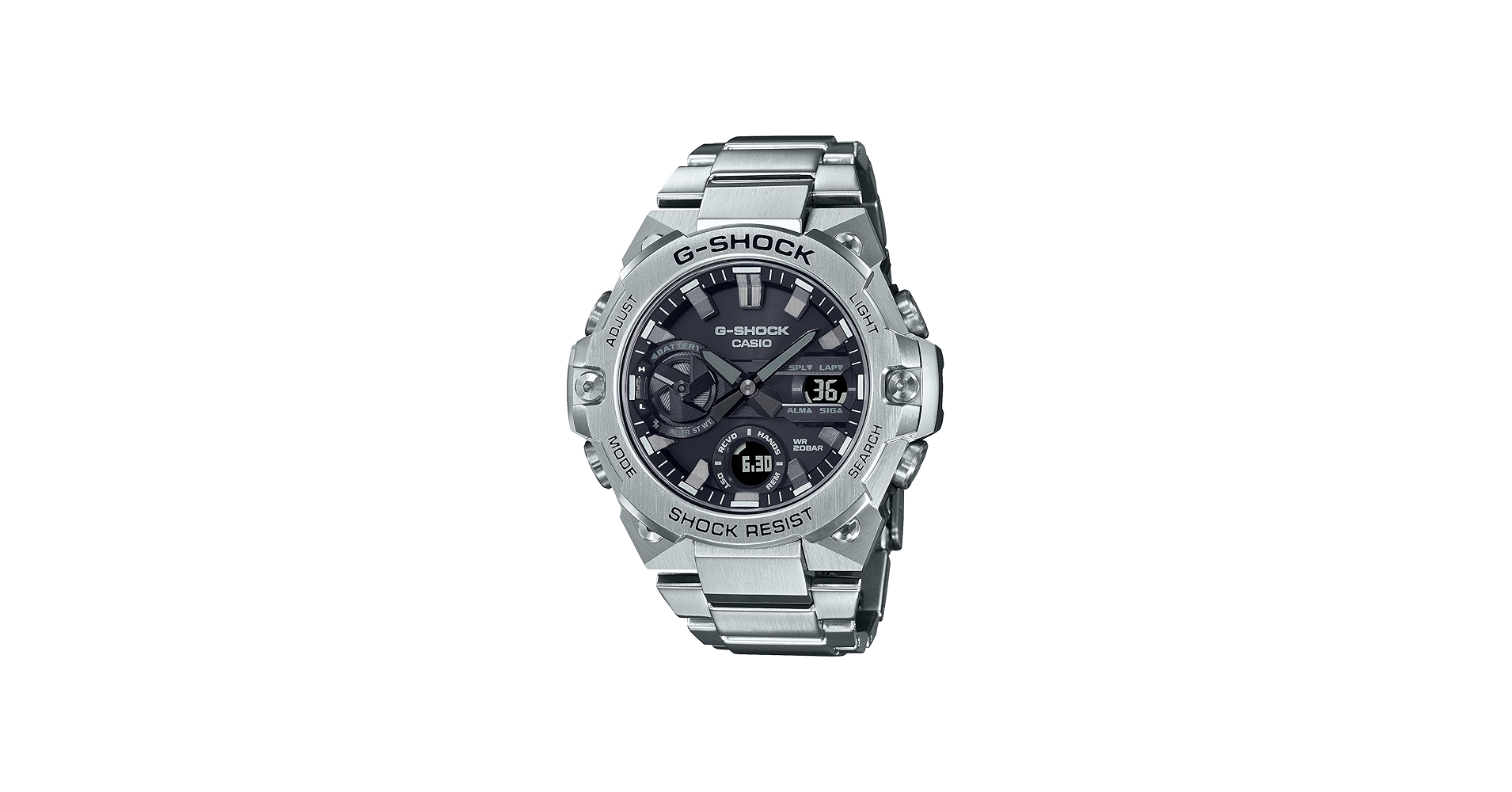 Amazon.com: Casio G-Shock GST-B400D-1AJF G-Steel Bluetooth Solar