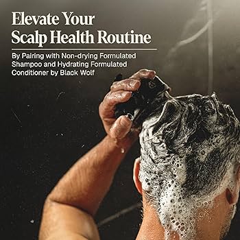 Amazon.com: Black Wolf Sonic Scalp Scrubber - Electric Hair