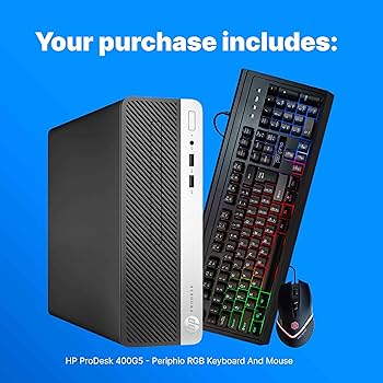 Amazon.com: HP 400G5 ProDesk Desktop PC | Windows 11 Pro | Intel