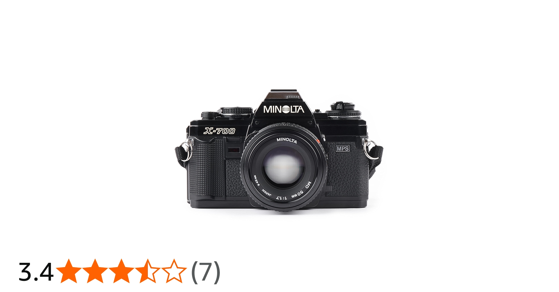 Minolta X-700 35MM SLR Film Camera with MD mount lens System