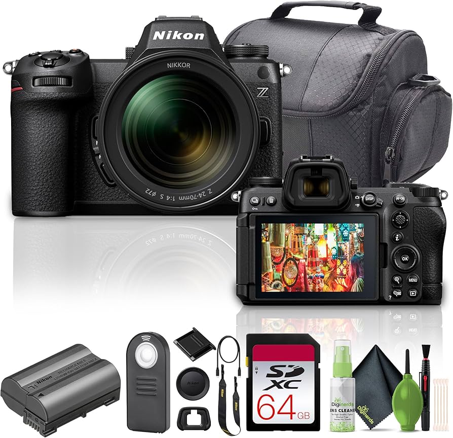 Amazon.com : Nikon Z6 III Mirrorless Camera with 24-70mm f/4 S