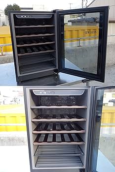 Amazon.co.jp: FJC-85G(BK) ブラック(26本収納ワインセラー) : ホーム