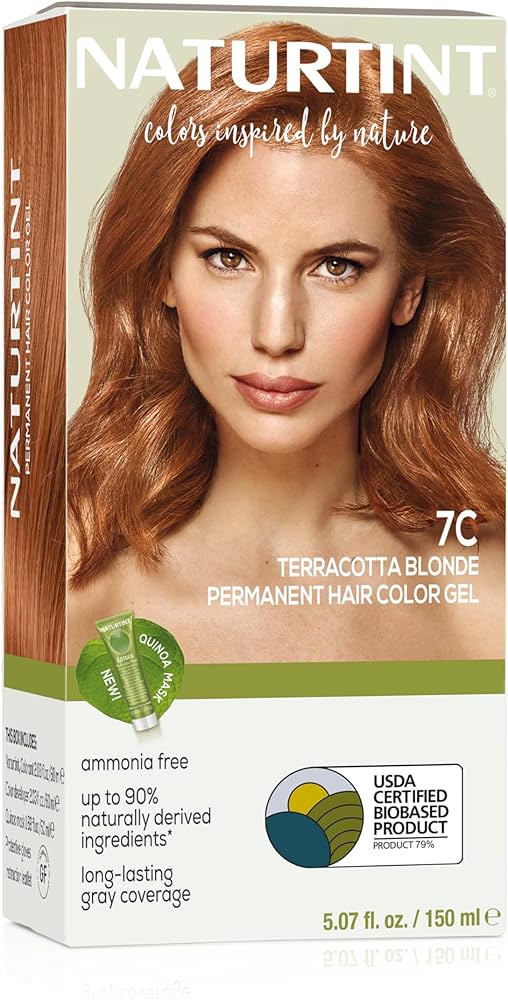 Amazon.com : Naturtint 7C Terracotta Blonde Permanent Hair Color