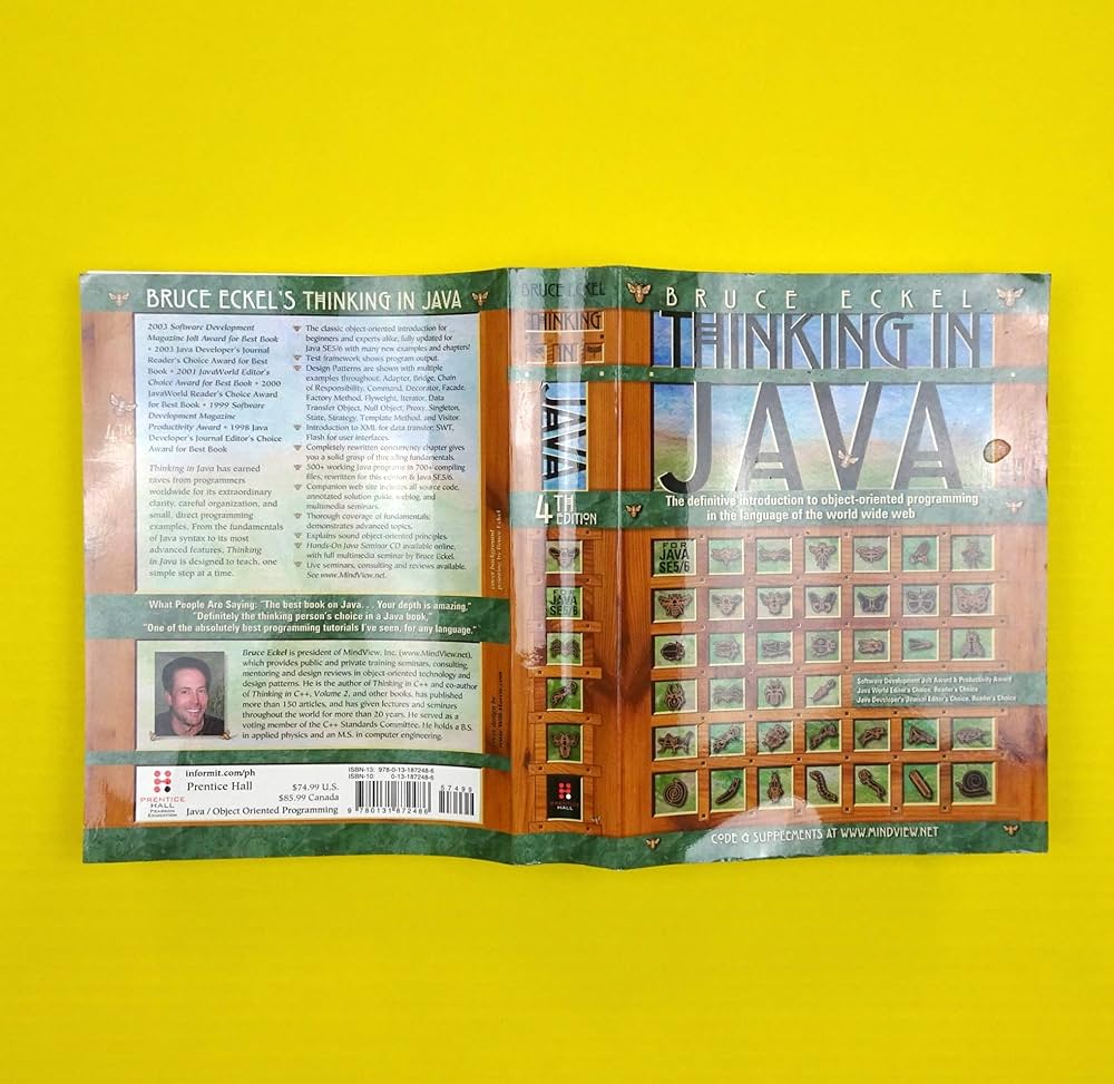 Thinking in Java: Eckel, Bruce: 9780131872486: Amazon.com: Books