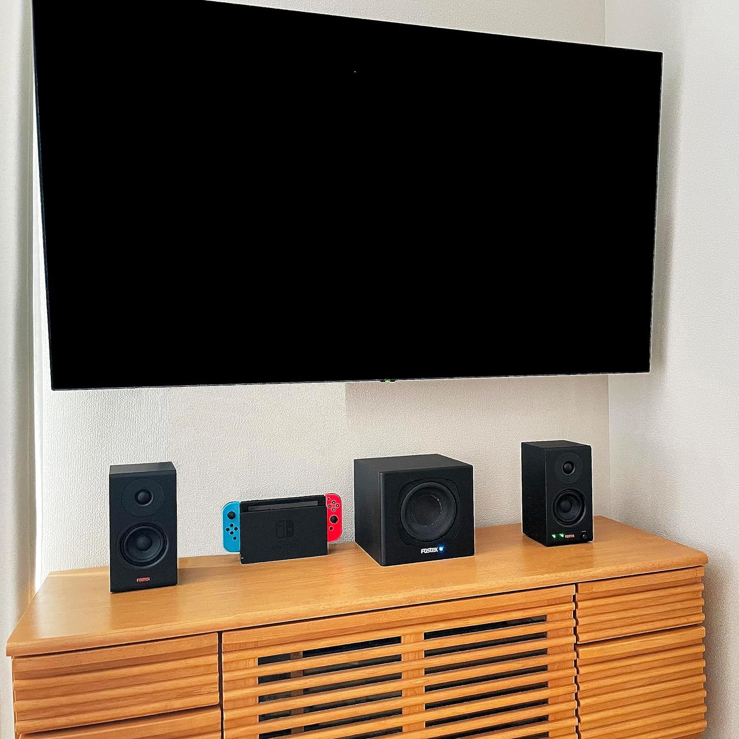 Amazon.co.jp: FOSTEX Active Subwoofer PM-SUBmini2 : Electronics