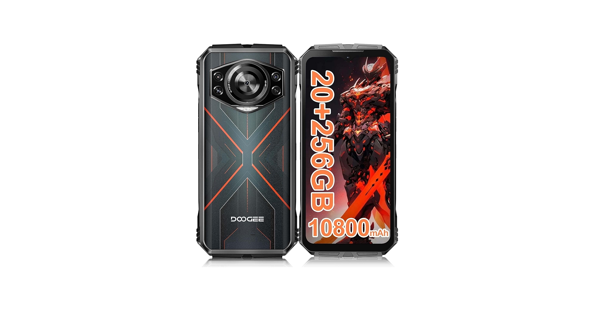 Amazon.com: DOOGEE S Cyber Rugged Smartphone, Android 14, 10800mAh