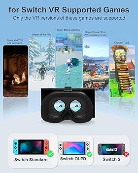 Amazon.com: STARTRC GAMES VR Headset for Nintendo Switch & Switch