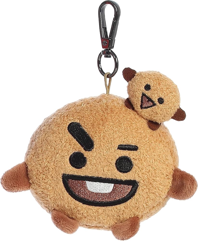 Amazon.com: Aurora Lovable BT21 SHOOKY Clip-On Stuffed Doll