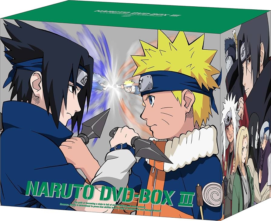Amazon.co.jp: NARUTO-ナルト- DVD-BOX III 激突!ナルトVSサスケ