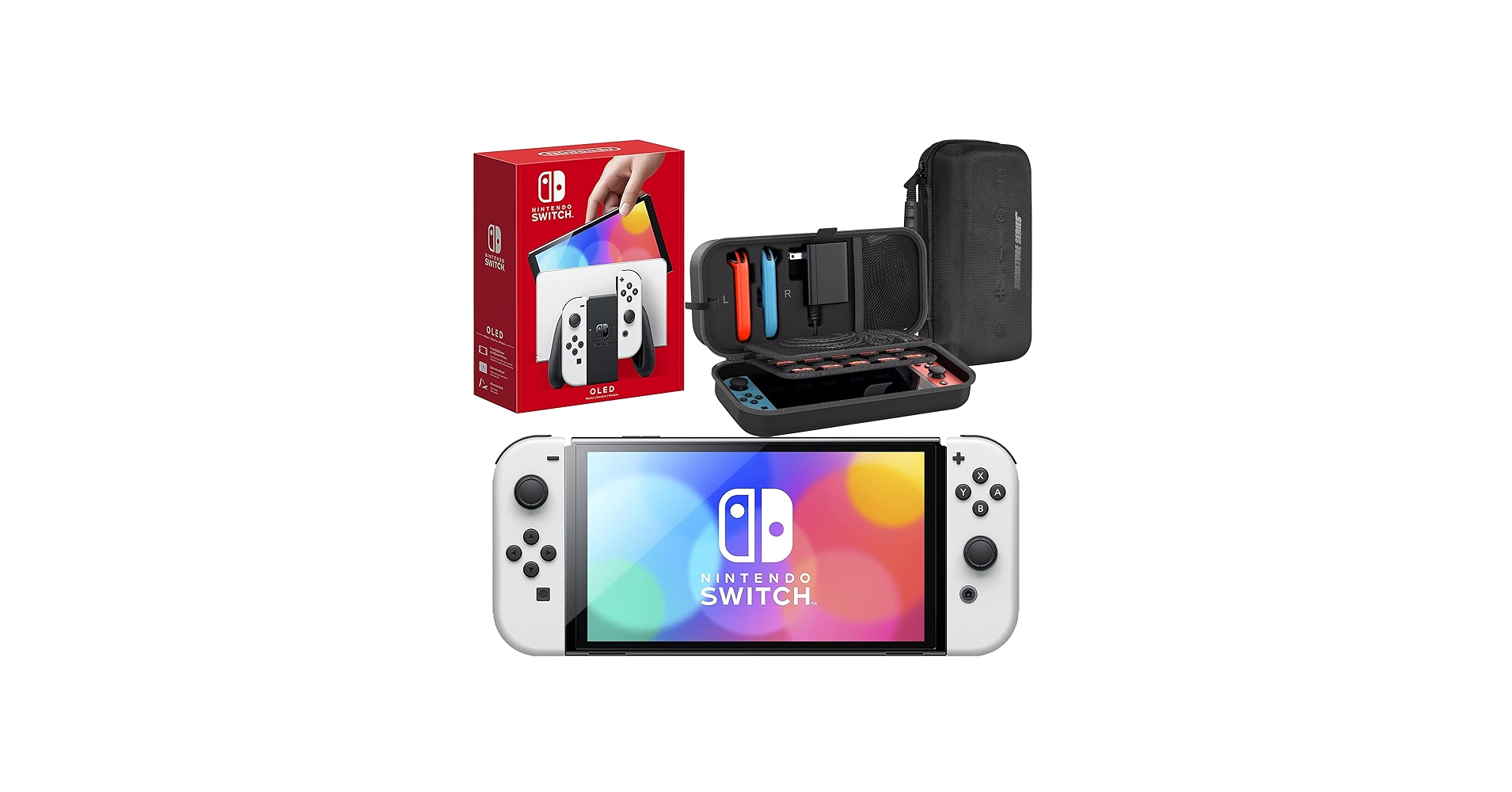 Amazon.com: Nintendo Switch OLED with Signature Series Travel Case