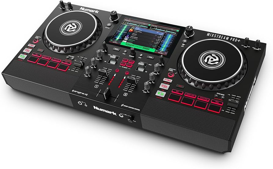 Amazon.com: Numark Mixstream Pro+ DJ Controller with Stem