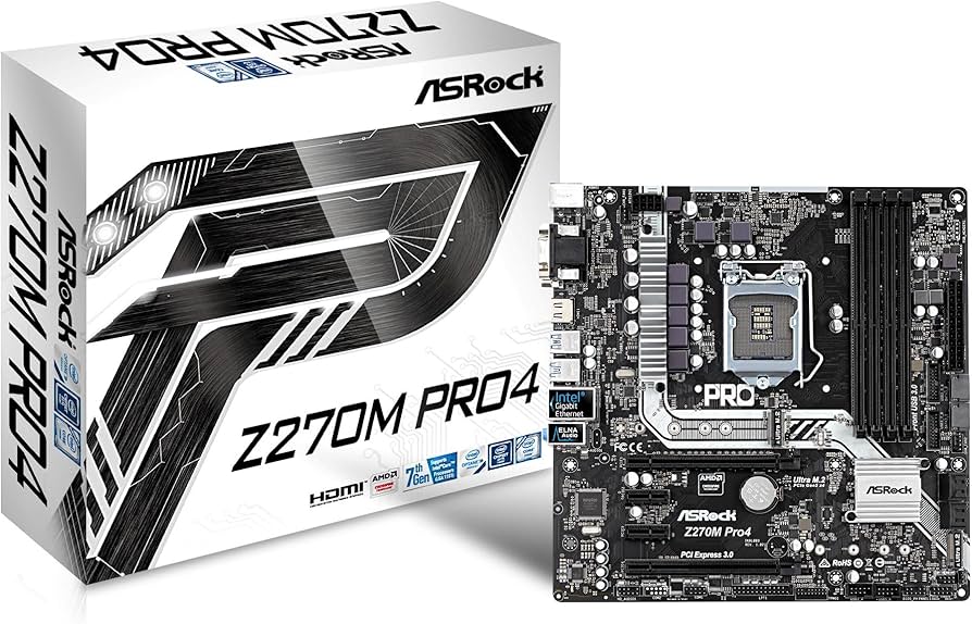 Amazon.com: ASRock Motherboard Motherboards Z270M PRO4 : Electronics