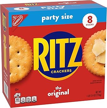 RITZ Original Crackers, Party Size, 27.4 oz : Amazon.sg: Grocery