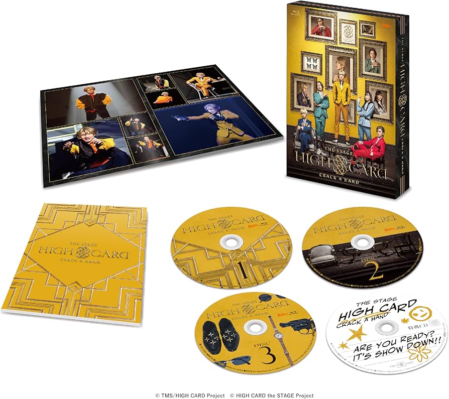 Amazon.co.jp: HIGH CARD the STAGE – CRACK A HAND SP版【初回生産