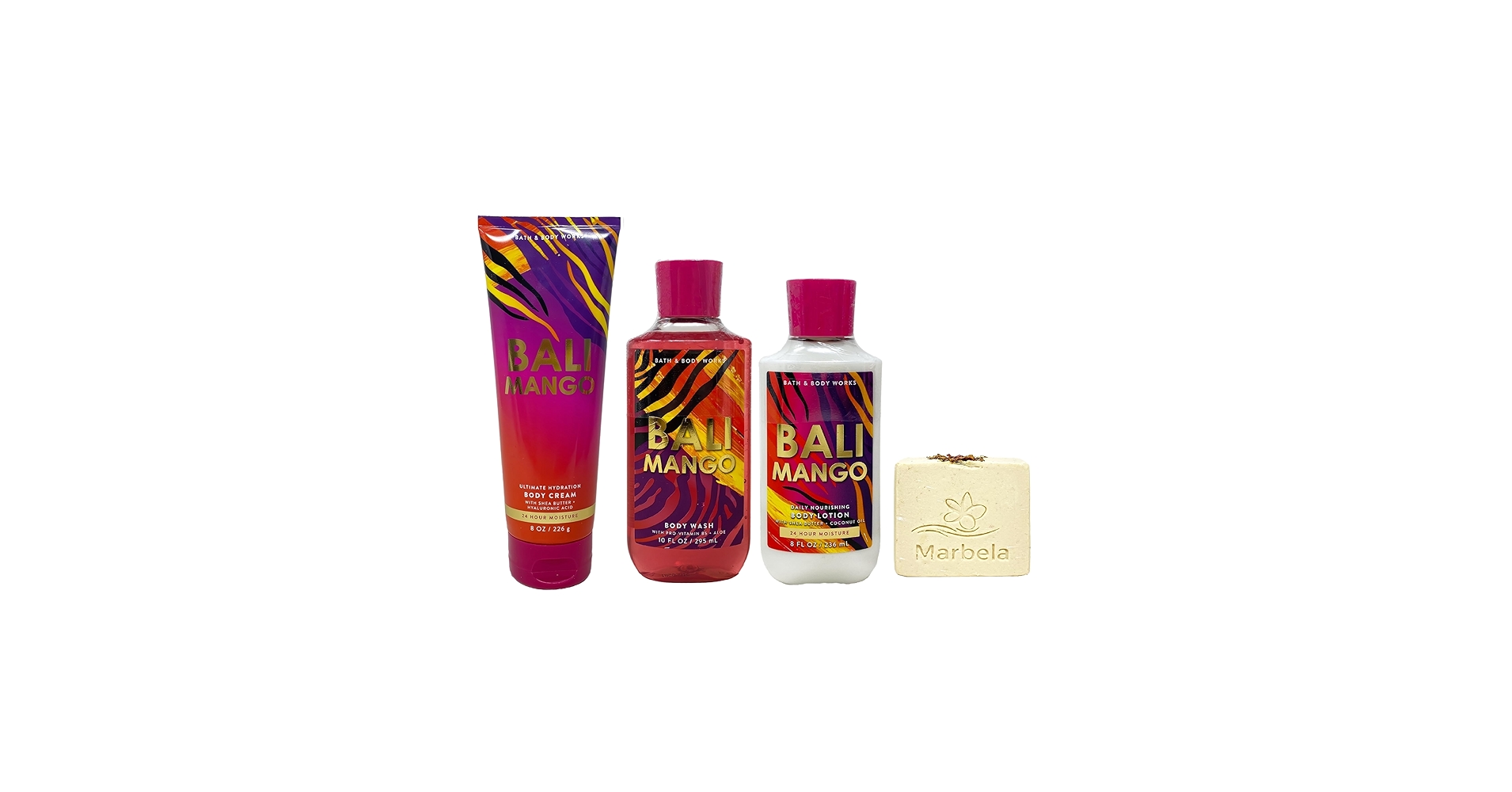 Amazon.com : Bath & Body Works Bali Mango Trio Gift Set - Body