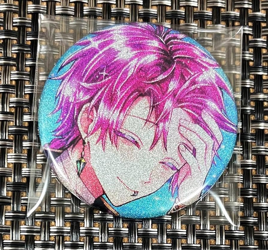 悪魔執事と黒い猫 あくねこ ハナマル 2025 birthdayオーロラ缶バッジ