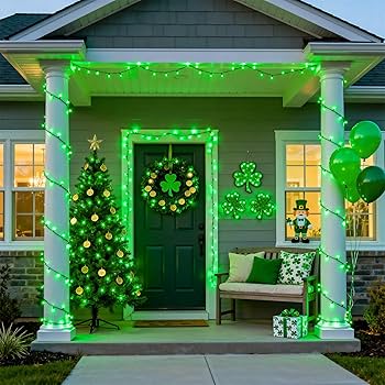 Amazon.com: JMEXSUSS 250 LED Green String Lights - 91.5ft Green