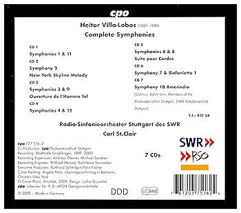 Heitor Villa-Lobos, Carl St. Clair, Radio-Sinfonieorchester