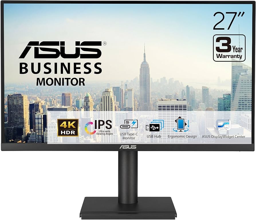 Amazon.com: ASUS 27” 4K Business Monitor (VA27UCPS) - UHD (3840 x