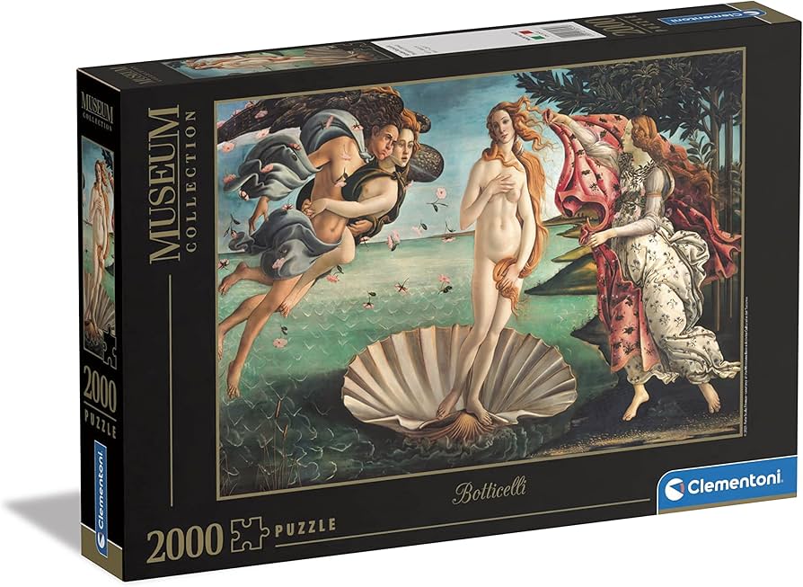 Amazon.com: Clementoni 32572 El Nacimiento de Botticelli 2000pcs