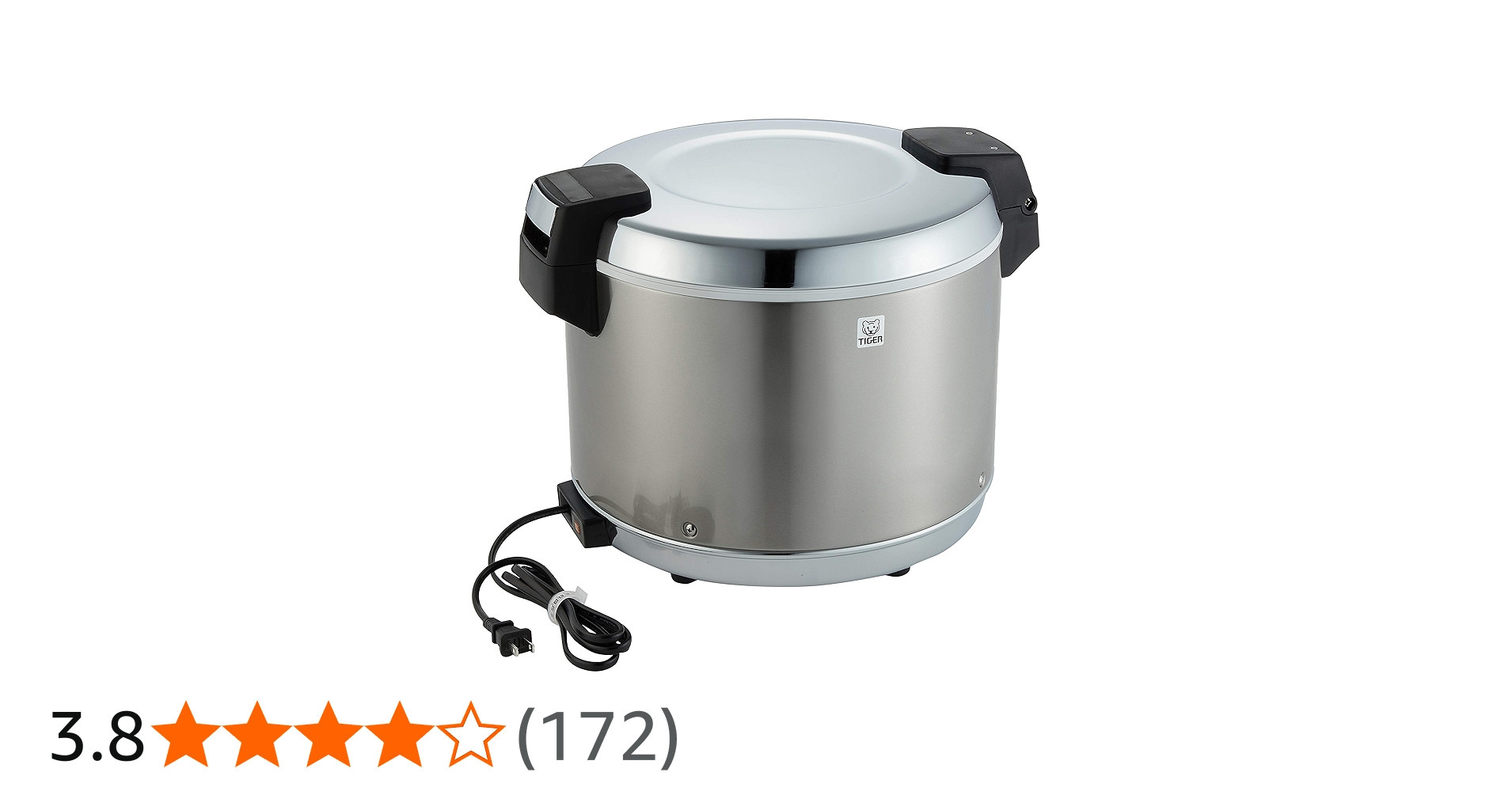 Amazon | タイガー 電子 ジャー 保温 専用 三升 ステンレス 業務用 JHA