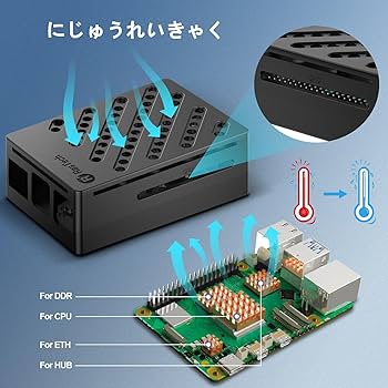 Amazon.co.jp: RasTech Raspberry Pi 5 8GB セット Raspberry Pi 5 8gb