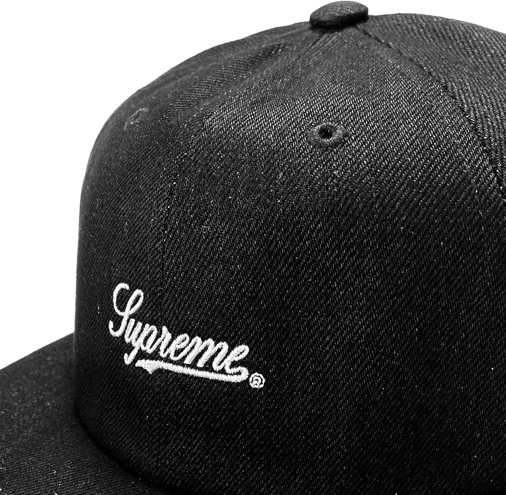 Amazon | [シュプリーム] メンズ スクリプトロゴ6パネルキャップ