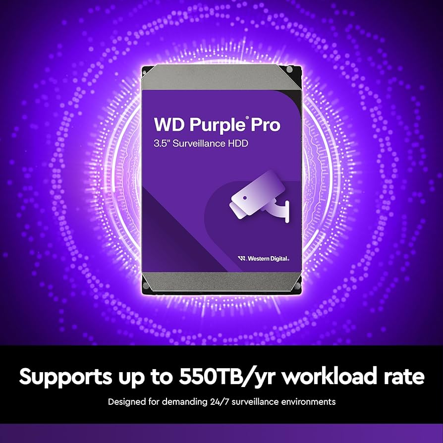 Amazon.com: Western Digital 8TB WD Purple Pro Surveillance