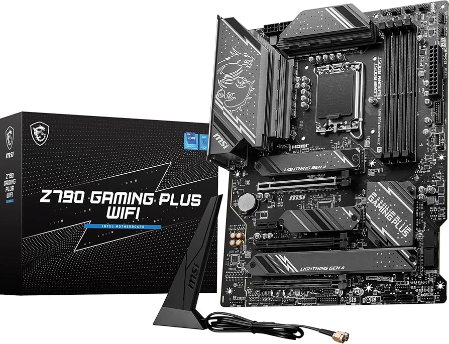 Placa Mãe MSI Z790 GAMING PLUS WIFI (LGA 1700/4xDDR5/HDMI