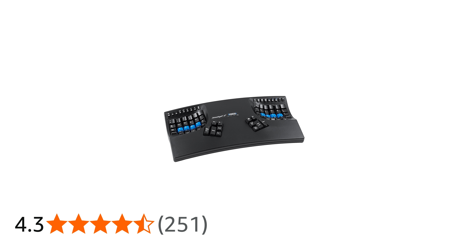 Amazon | Kinesis Advantage2 Quiet LF Ergonomic Keyboard (KB600LFQ