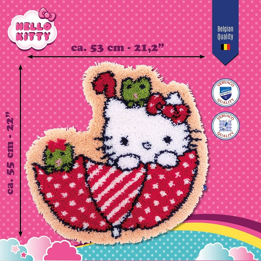 Amazon.com: Vervaco PN-0155205 Hello Kitty in The Umbrella Shaped