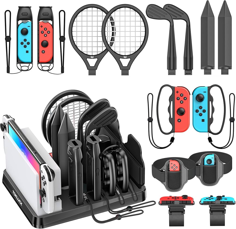 Amazon.co.jp: 【15 in 1セット】Switch Sports用アクセサリ Switch