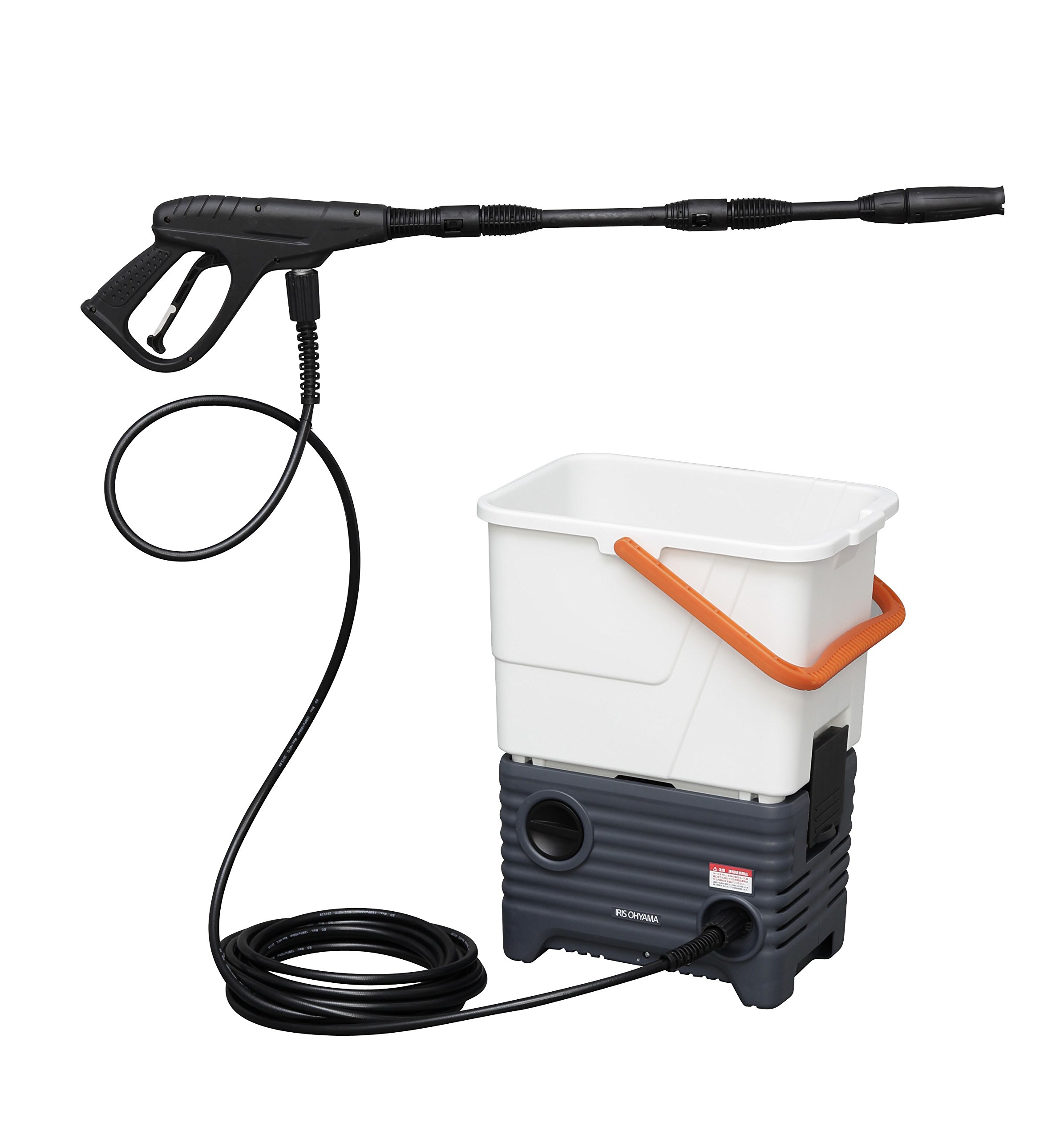 Amazon | アイリスオーヤマ タンク式高圧洗浄機 ホワイト/グレー SBT