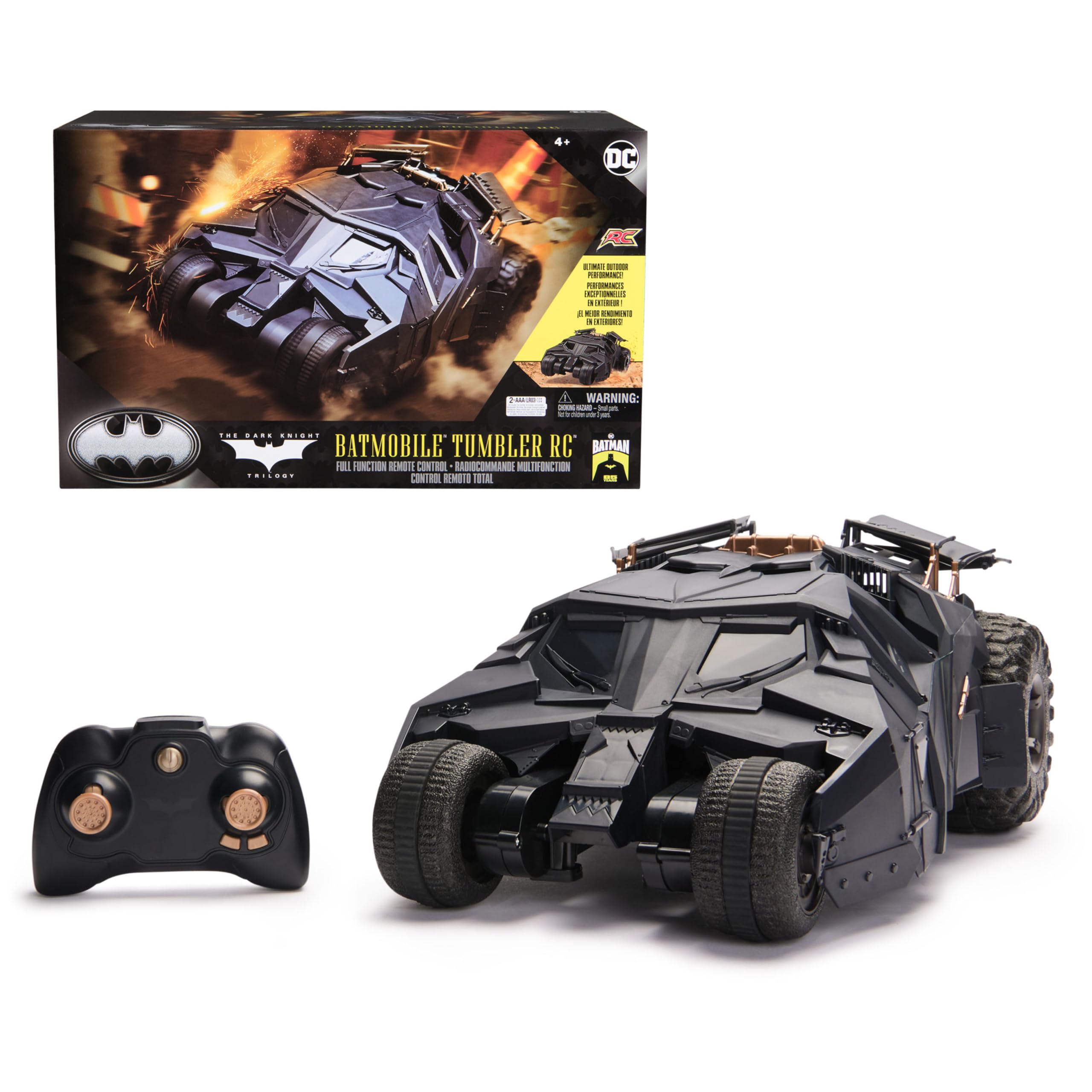 Batman, Official Batmobile Tumbler RC, 1:15 Scale, 85th