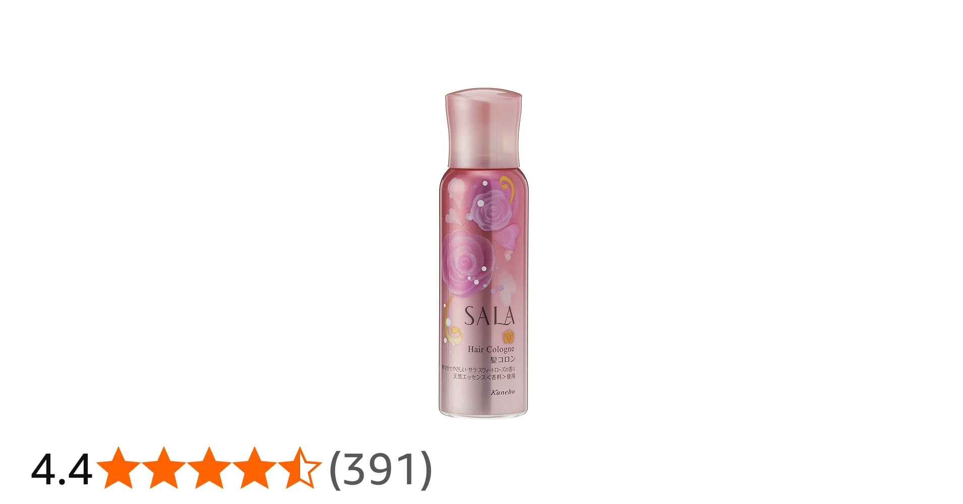 Amazon.co.jp: サラ 髪コロン サラスウィートローズの香り 80g