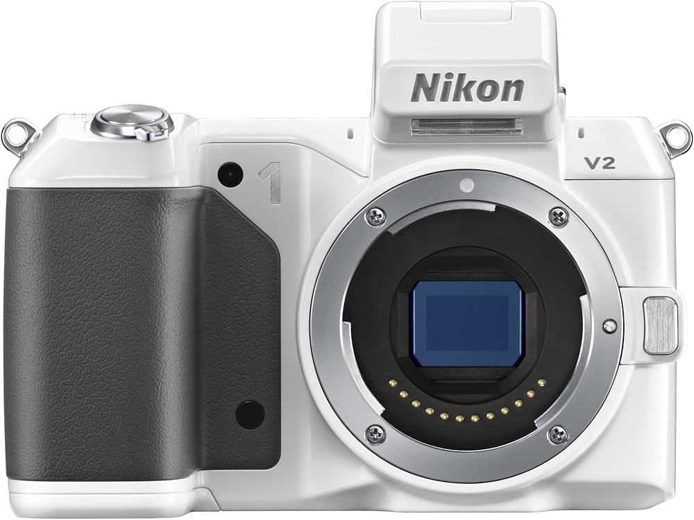 Amazon | Nikon ミラーレス一眼 Nikon 1 V2 ボディー ホワイト N1V2WH