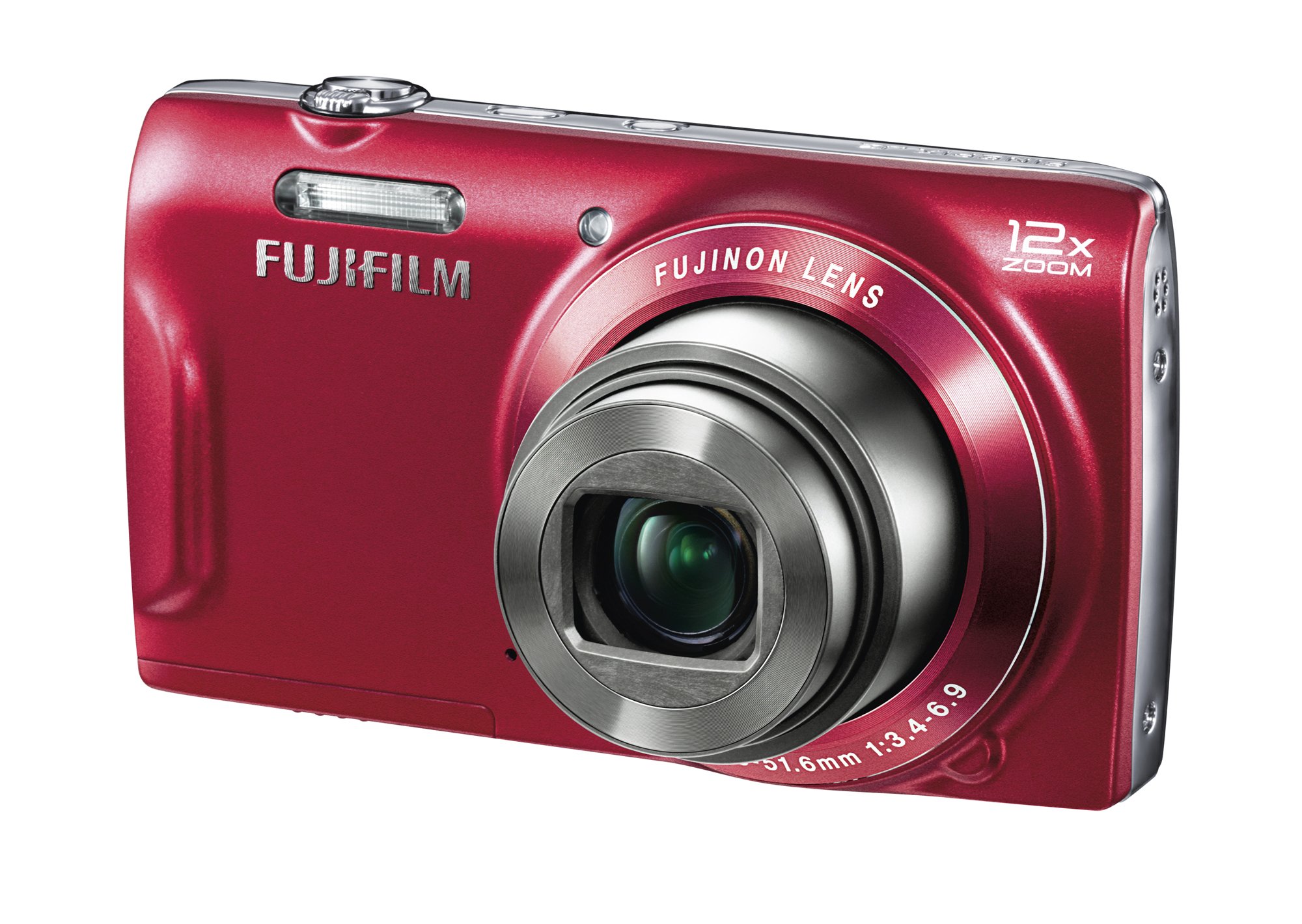 Amazon | FUJIFILM デジタルカメラ FinePix T500R 光学12倍 レッド F