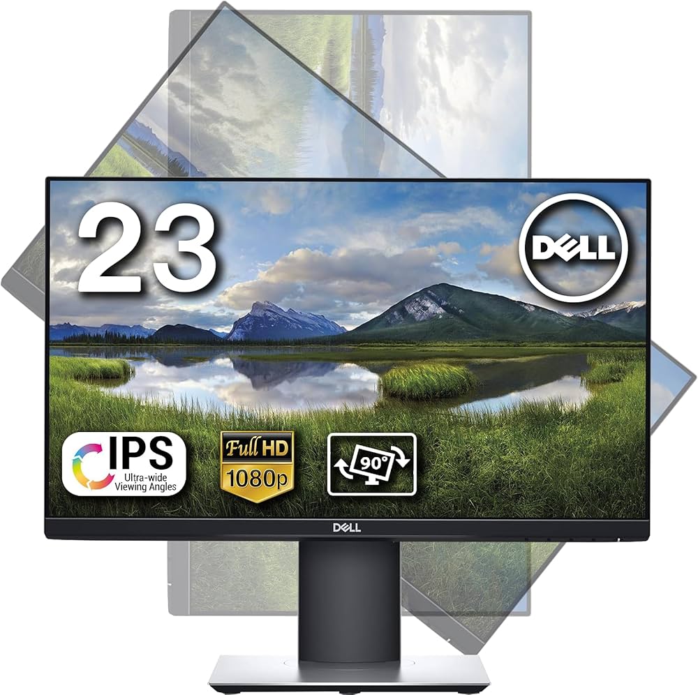 Amazon.co.jp: 【整備済み品】 Dell 23インチ 狭額縁液晶 P2319H/超広