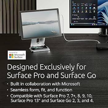Amazon.com: Kensington Elevated Stand Adjustable for Surface Stand