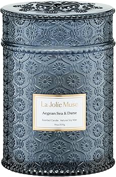 Amazon.co.jp: LA JOLIE MUSE アロマキャンドル オーシャンキャンドル