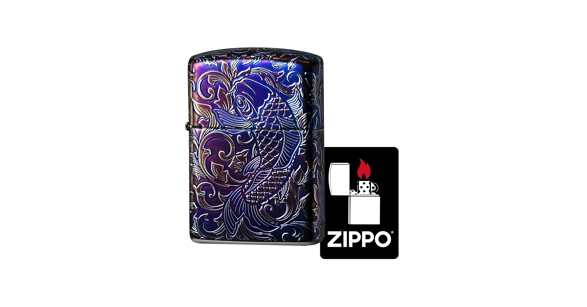 Amazon.com: Zippo 162AS-CARP5 Lighter, Armor, Carp, Windproof