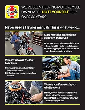 Kawasaki ZX636 (ZX-6R) & ZX600 (ZX-6RR) '03 to '06 (Haynes Service