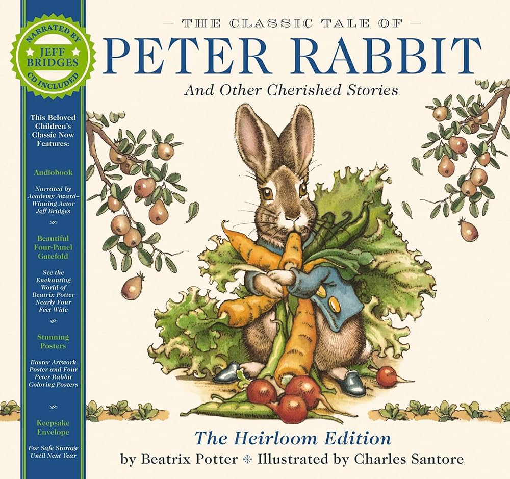 Amazon.com: The Classic Tale of Peter Rabbit Heirloom Edition: The