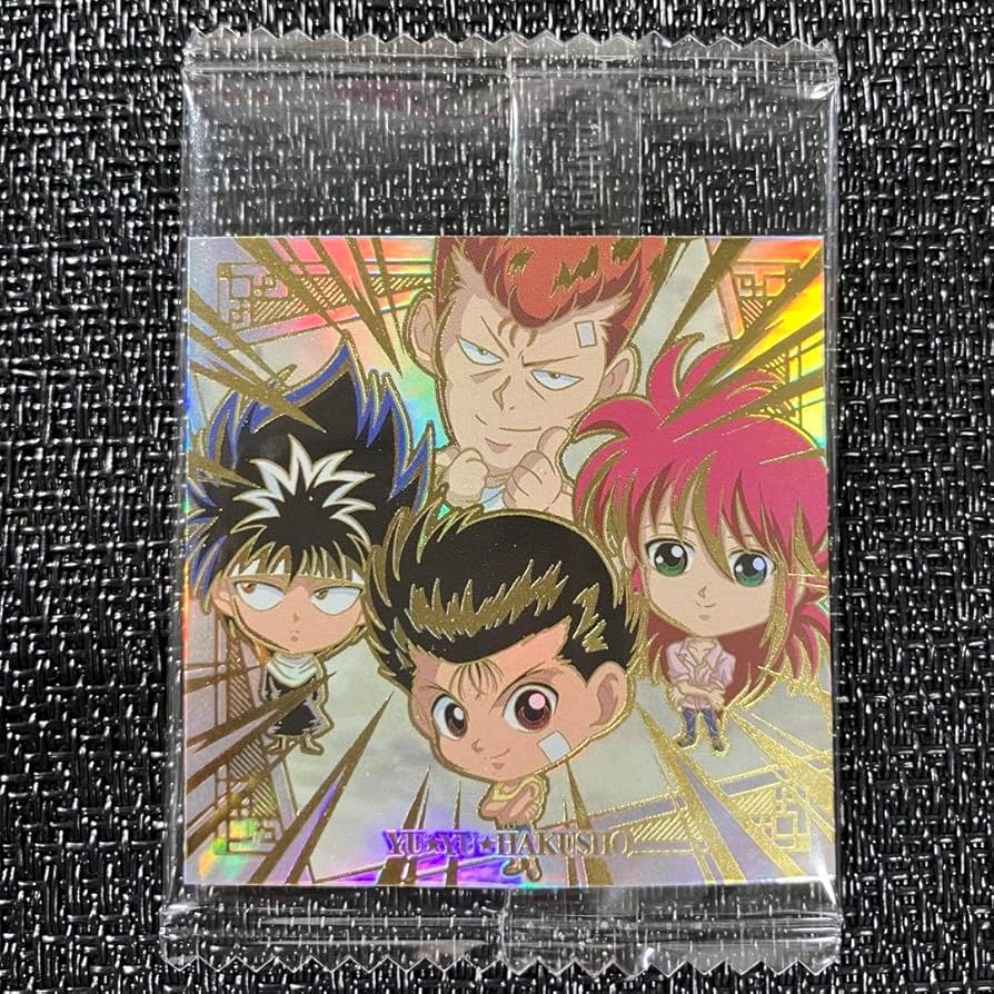 PSA10 幽遊白書 週刊少年ジャンプ 50th ウエハース カード 浦飯幽助