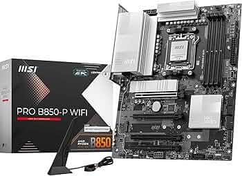 Amazon.com: MSI PRO B850-P WiFi Motherboard, ATX - Supports AMD