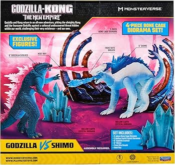 Godzilla x Kong : The New Empire Godzilla Vs Shimo Figure 2-Pack