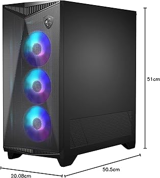 Amazon.in: Buy MSI MPG GUNGNIR 300R Airflow Mid-Tower Gaming PC