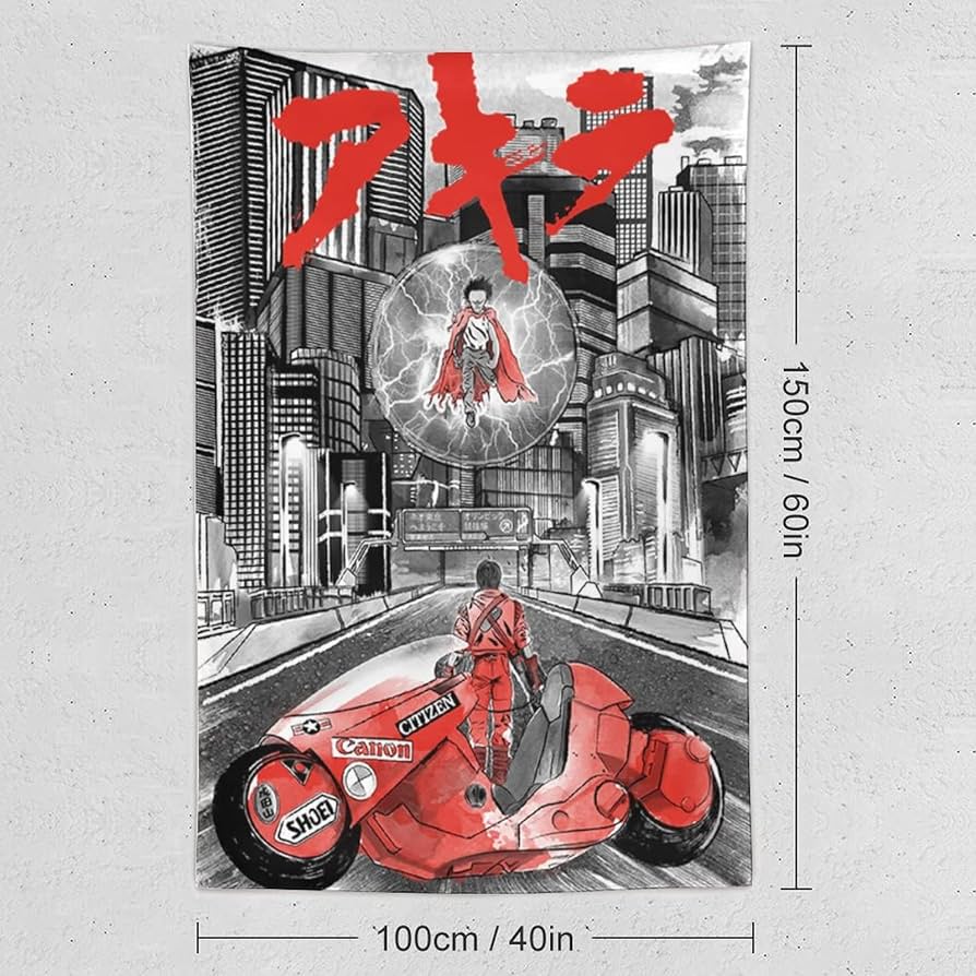 Amazon.co.jp: アキラ AKIRA タペストリー 大判 壁掛け モダンなアート
