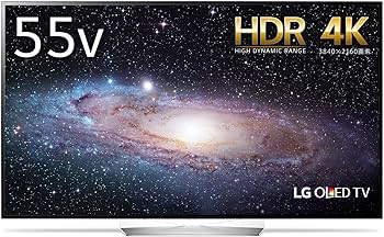 Amazon.co.jp: LG 55V型 4K 有機EL テレビ HDR対応 Wi-Fi内蔵 外付け