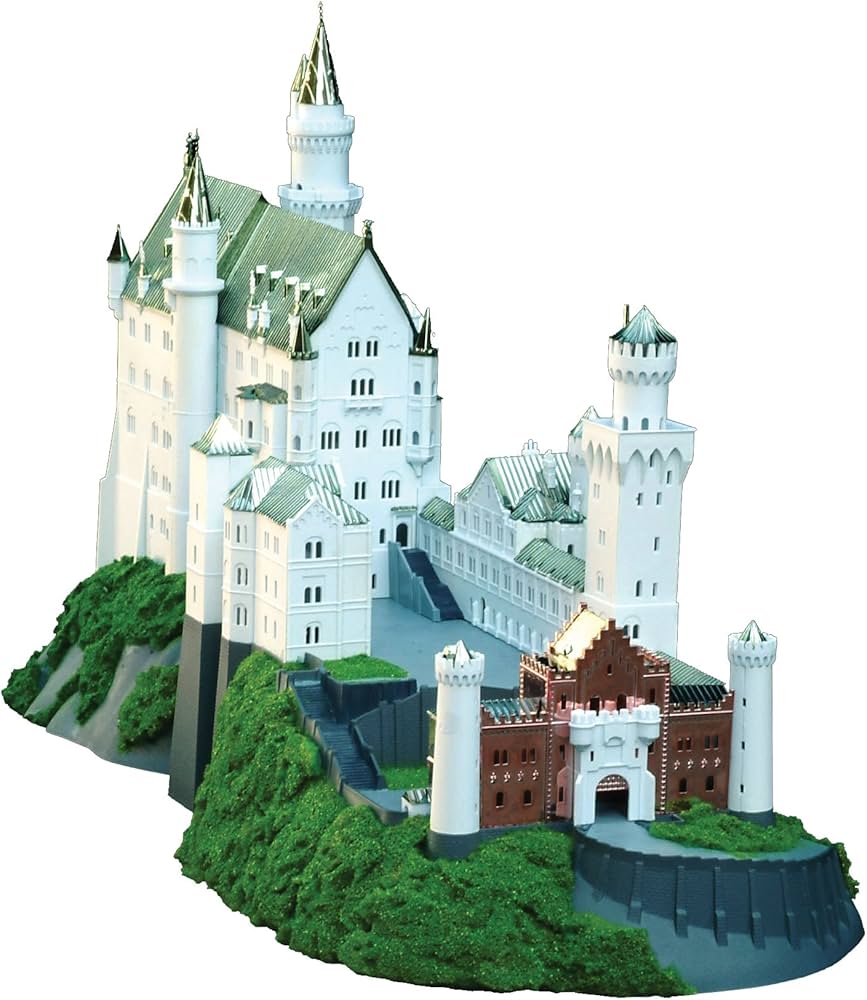 Amazon | 童友社 1/220 ドイツの古城 ノイシュバンシュタイン城 豪華
